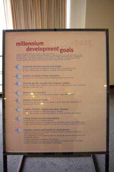 Los antiguos Objetivos Del Milenio, presentados en 2000