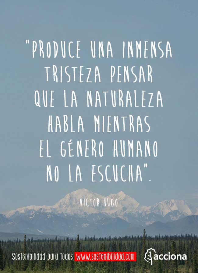 Victor Hugo y la naturaleza