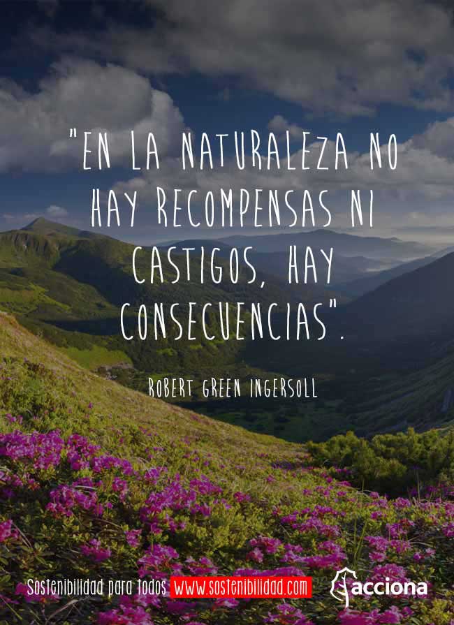 Robert G. Ingersoll y la naturaleza