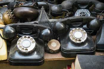 Objetos vintage, presentes en los Flea Markets