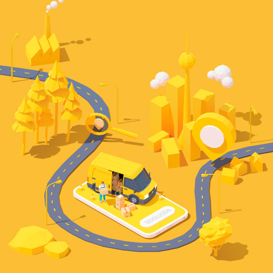 Camión devolución en hogar problema medioambiental