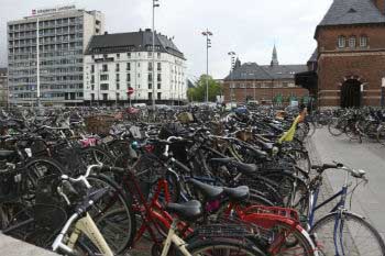 Copenhague lidera el uso de bicicleta