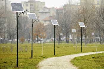 Paneles solares para generar electricidad