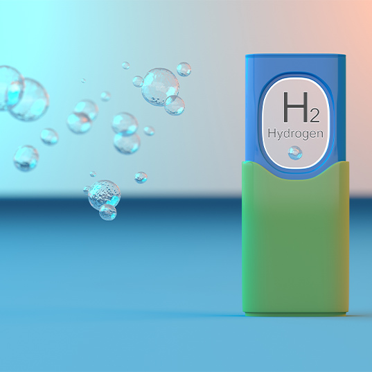 Ilustración hidrógeno verde