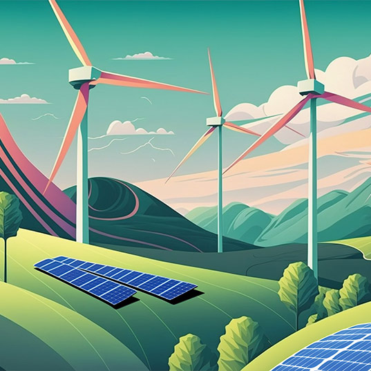 La energía solar y eólica toman la delantera a los combustibles fósiles en la UE